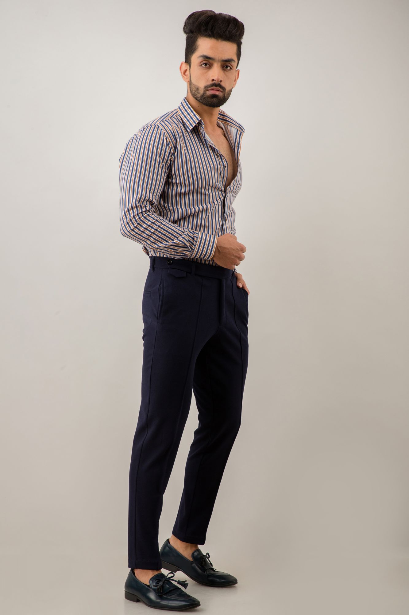 Striped Slim Fit shirt