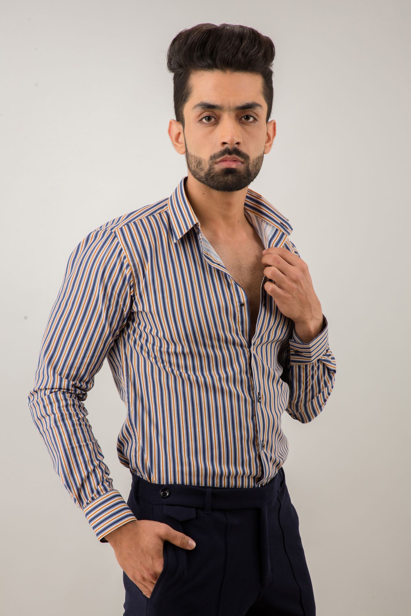 Striped Slim Fit shirt