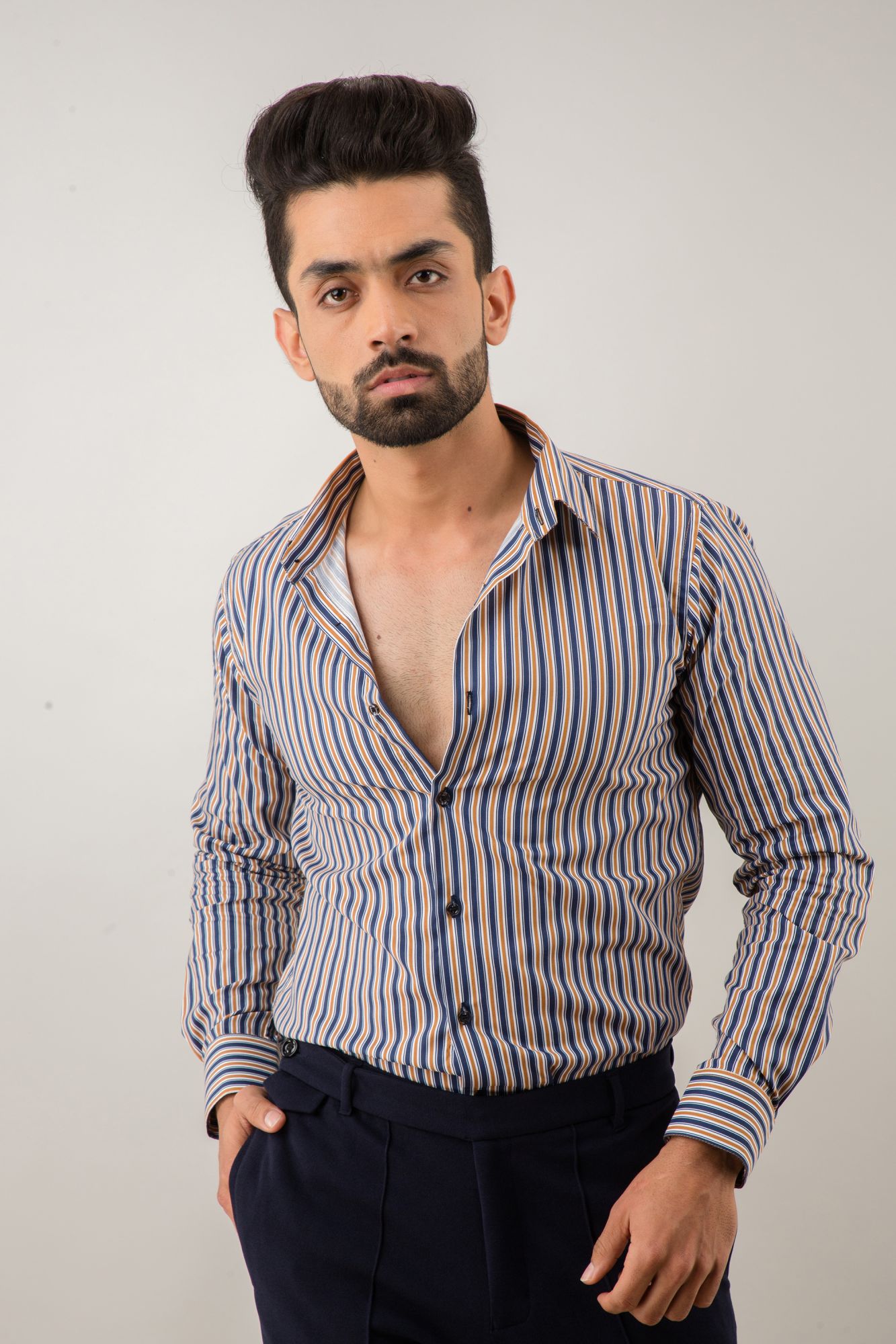 Striped Slim Fit shirt
