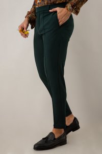 Tapered Olive Green Pants