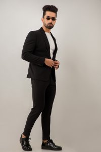 Black Suit Blazer