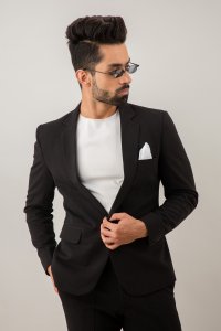 Black Suit Blazer
