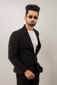 Black Suit Blazer