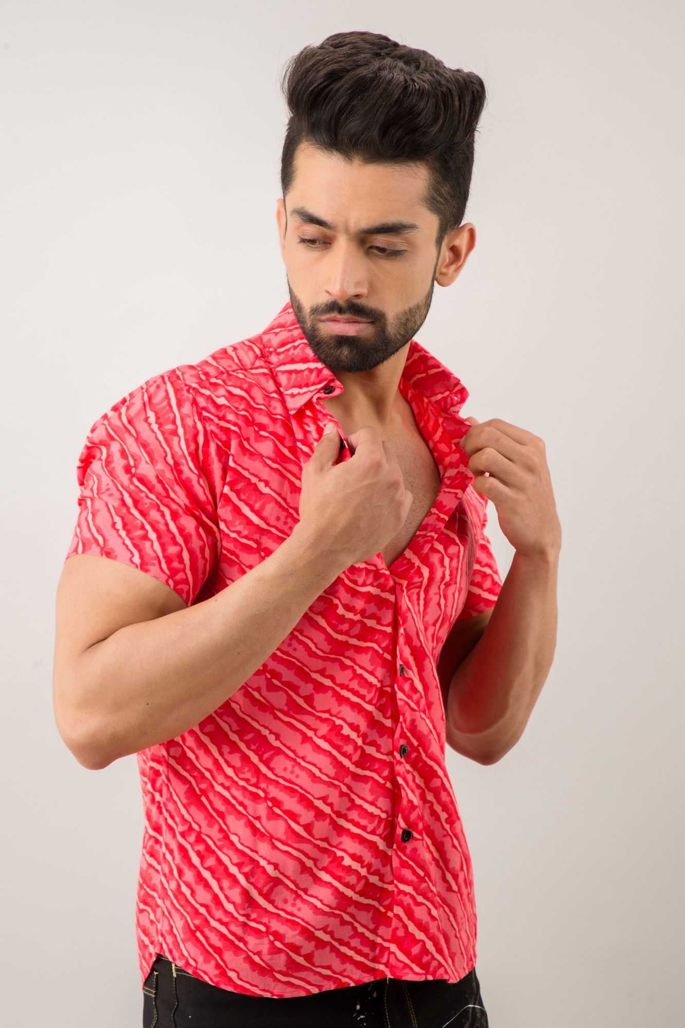 Printed Flowing Shirt