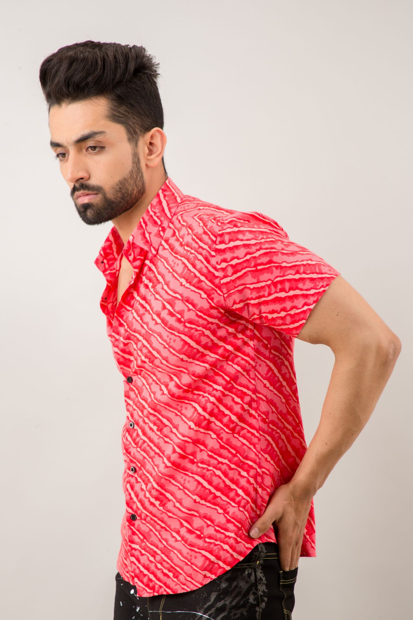 Printed Flowing Shirt