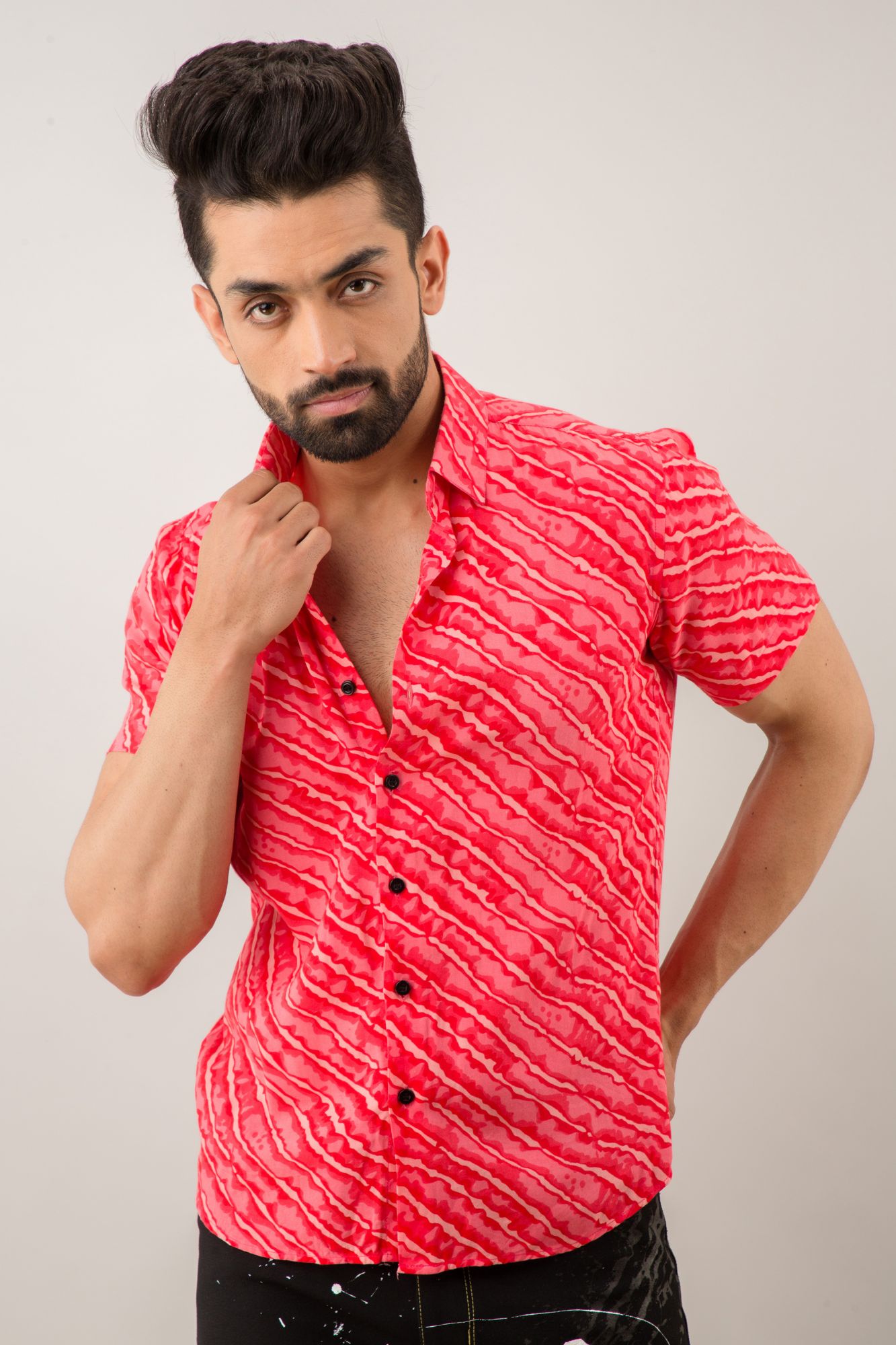 Printed Flowing Shirt