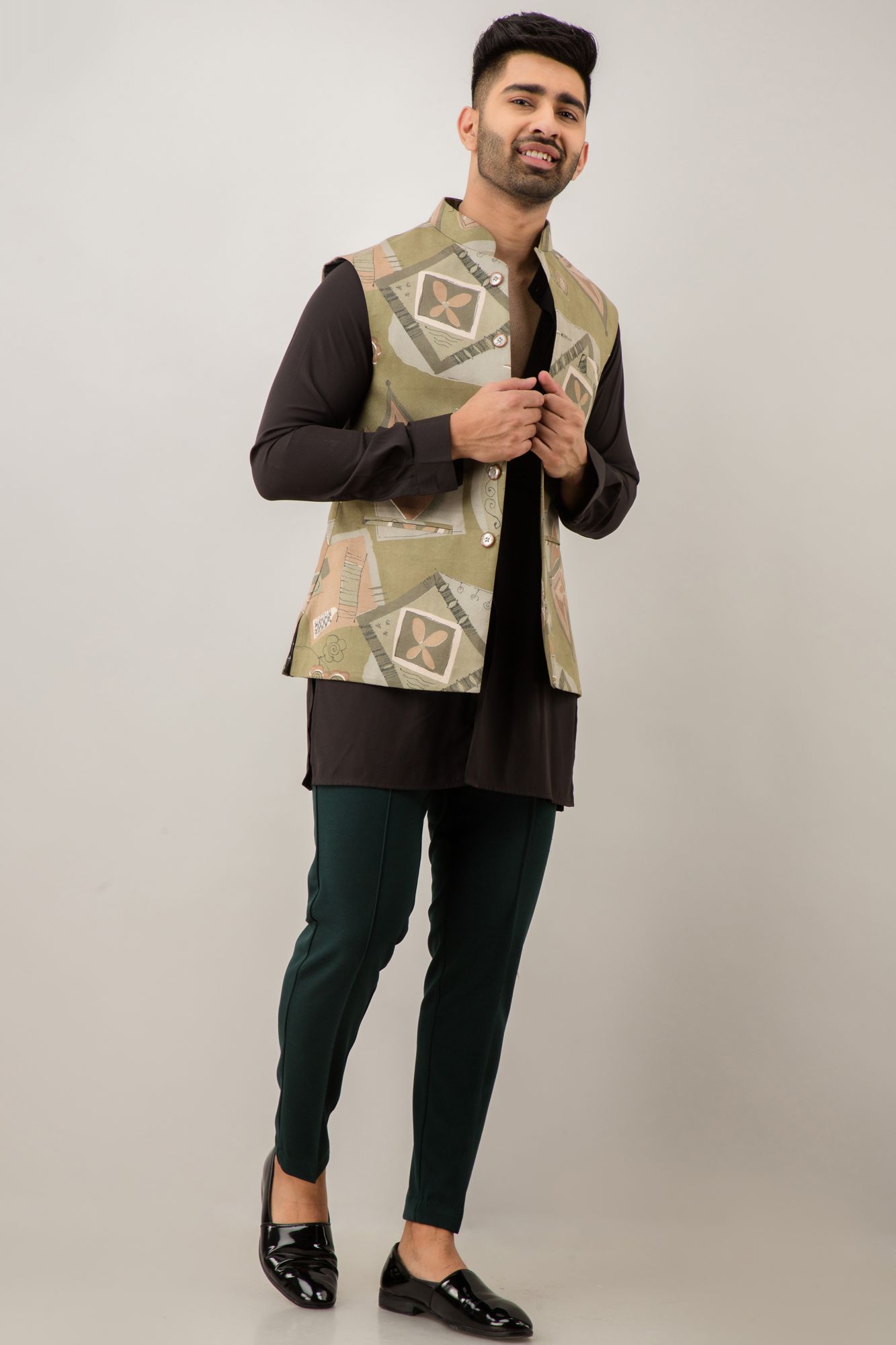 Printed Swede Jacket