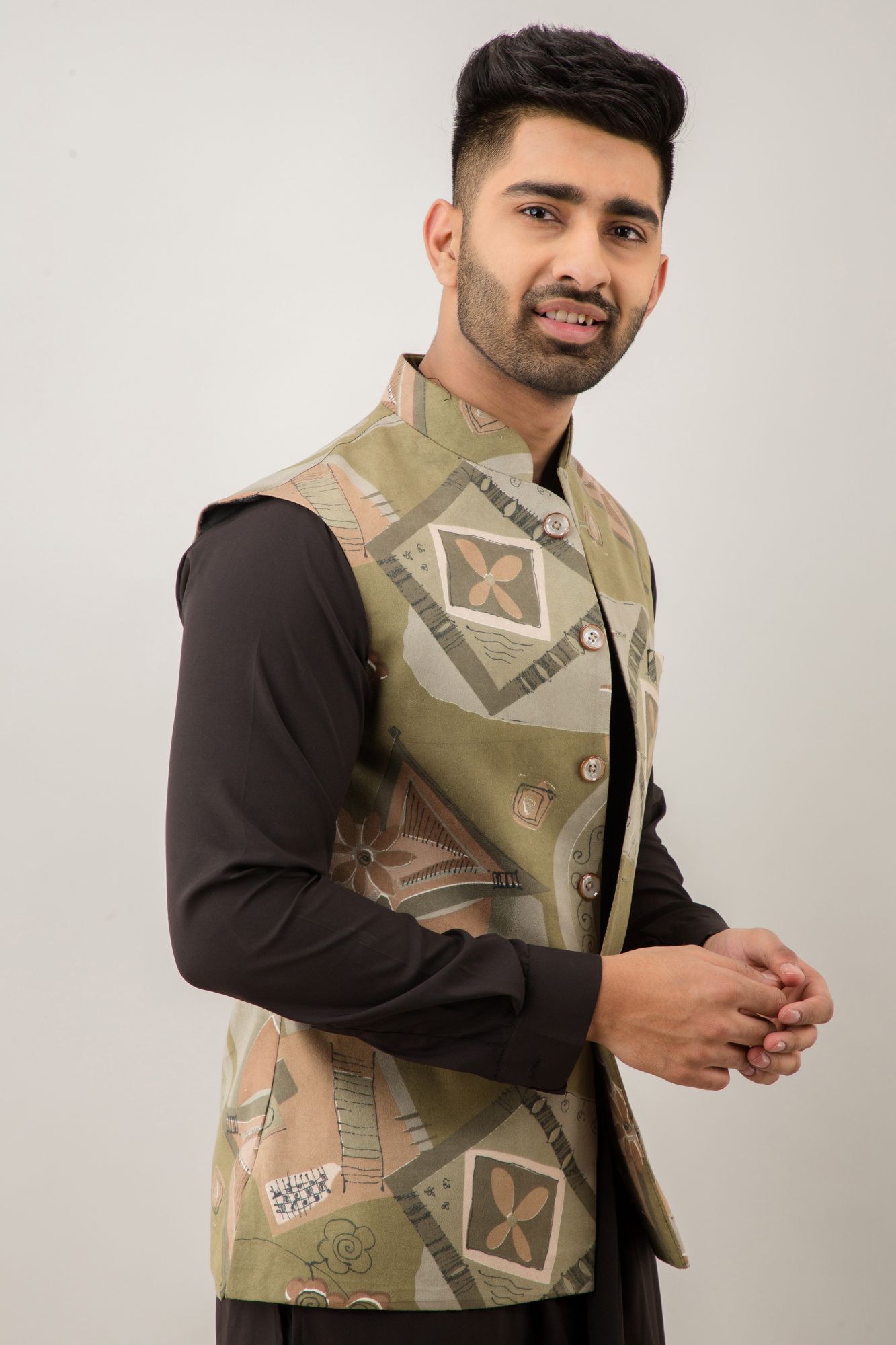 Printed Swede Jacket