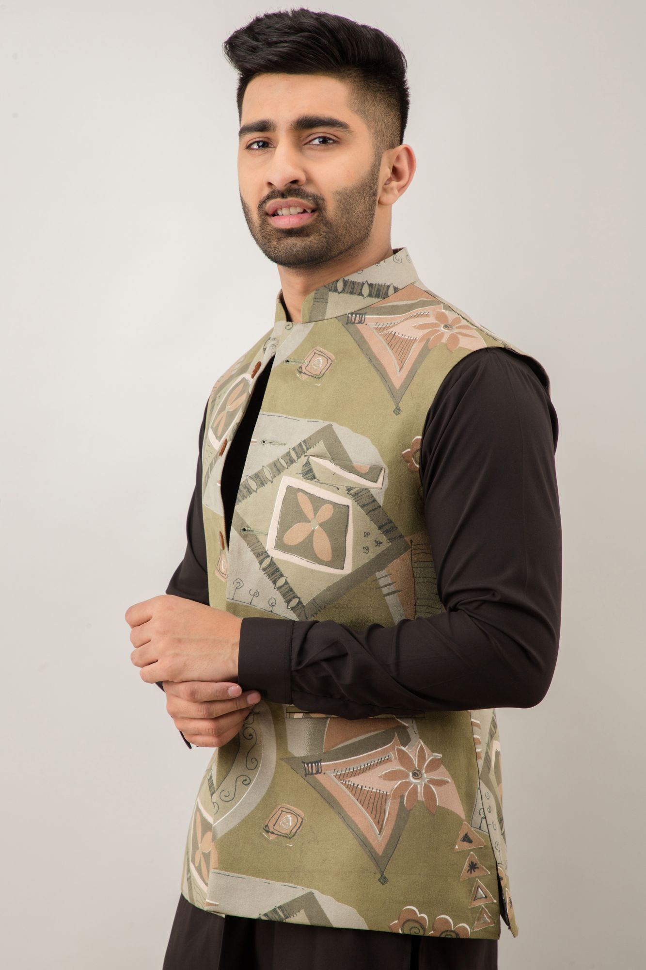 Printed Swede Jacket