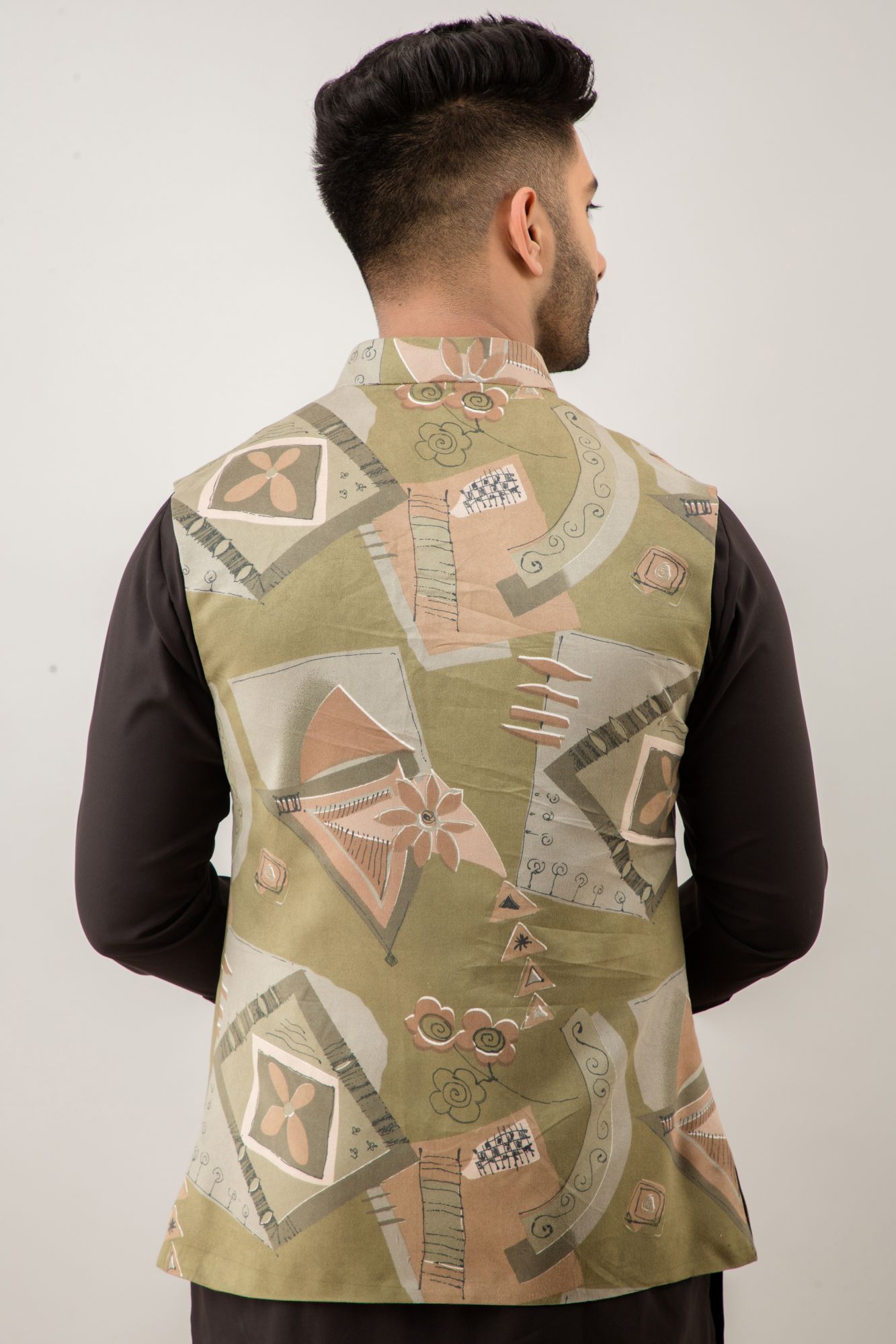 Printed Swede Jacket