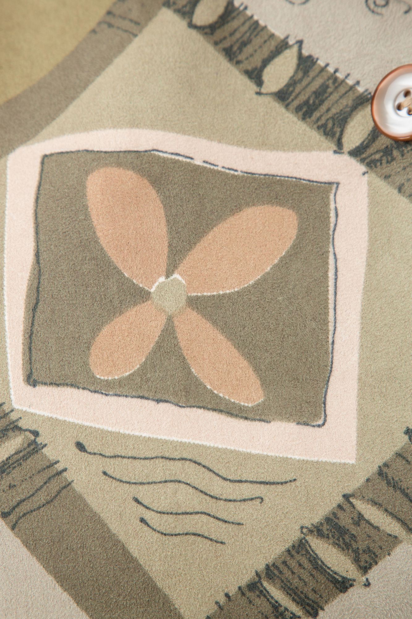 Printed Swede Jacket