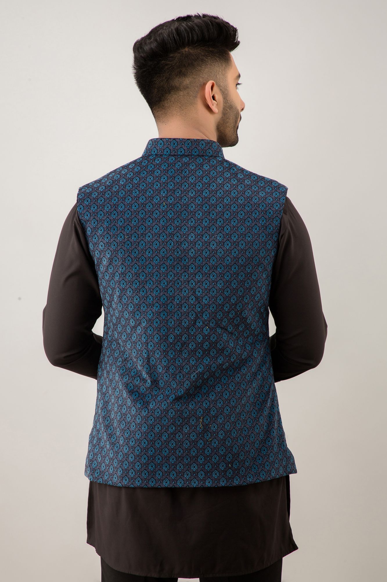 Printed Half Jacket