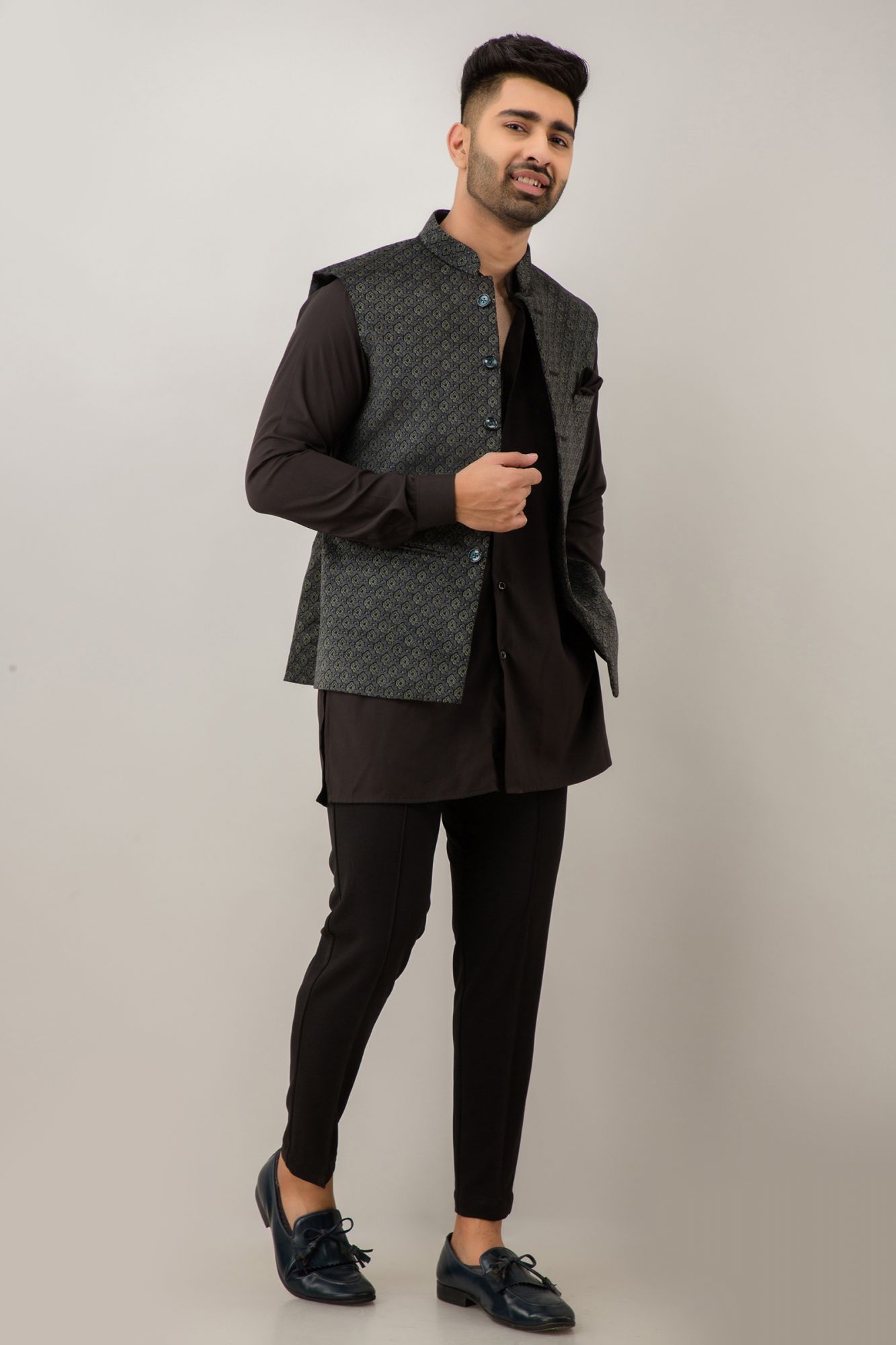 Velvet Half Jacket