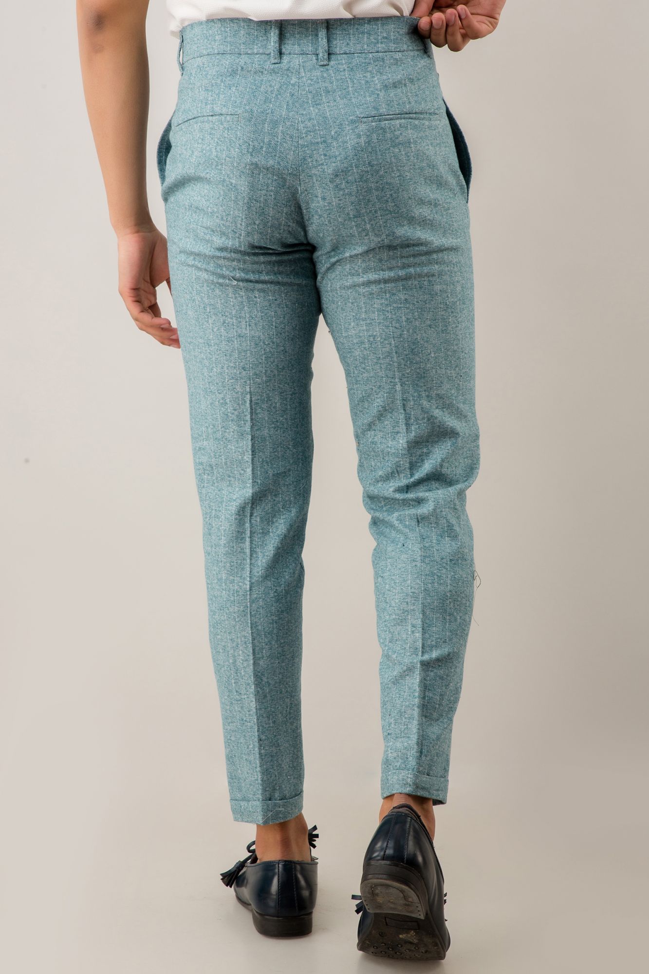 Striped Tailored Fit Pants