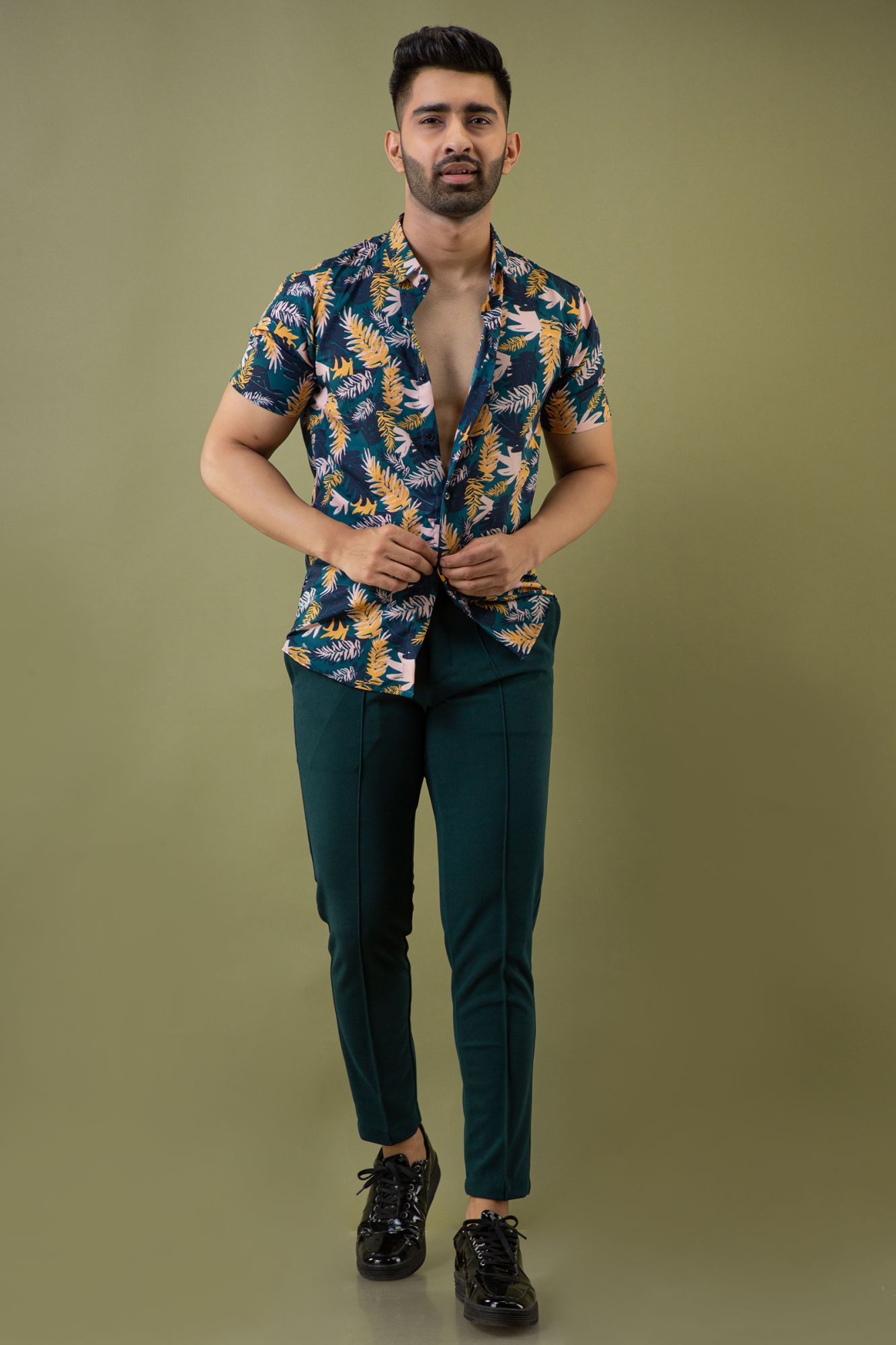 Printed Flowing Shirt