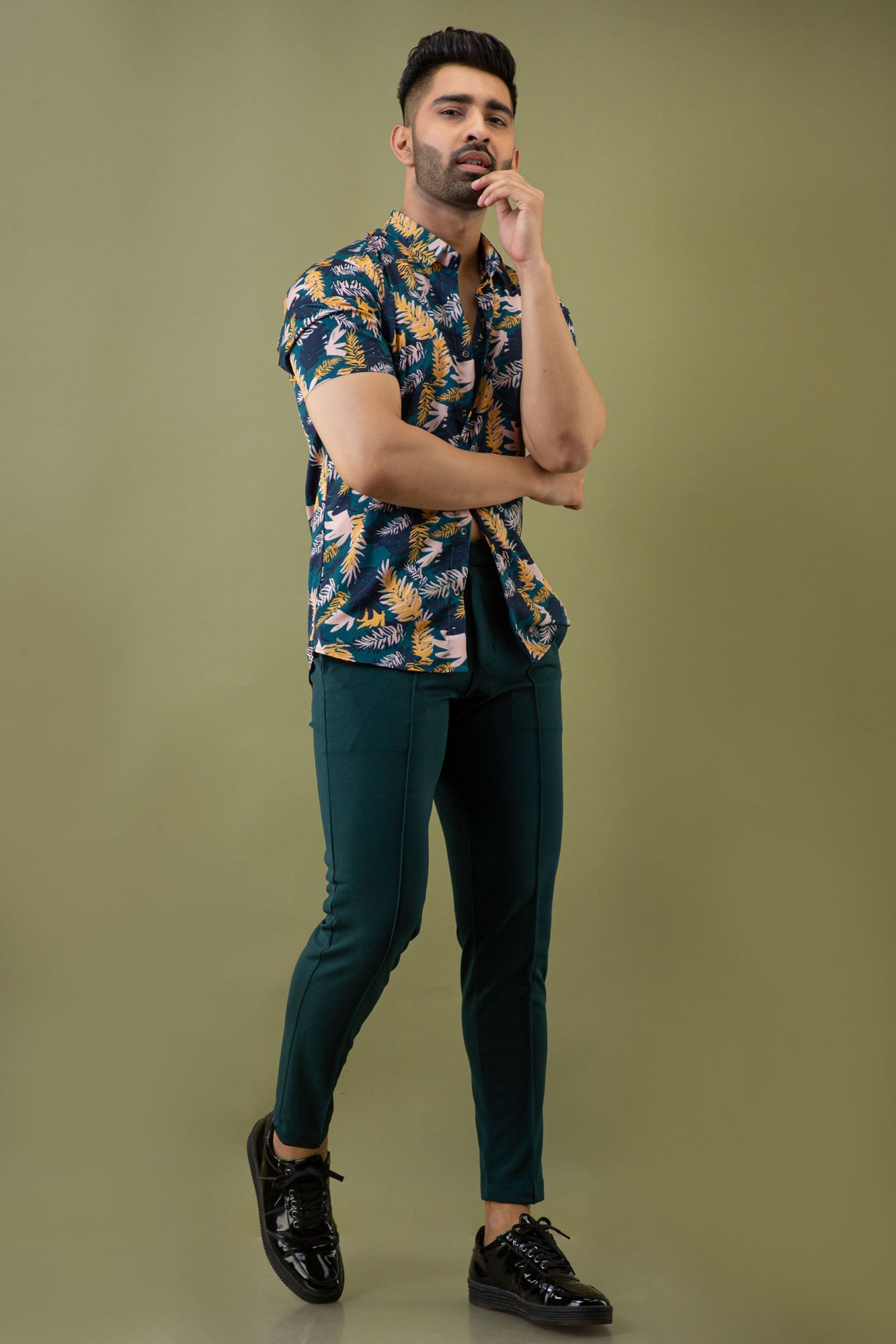 Printed Flowing Shirt
