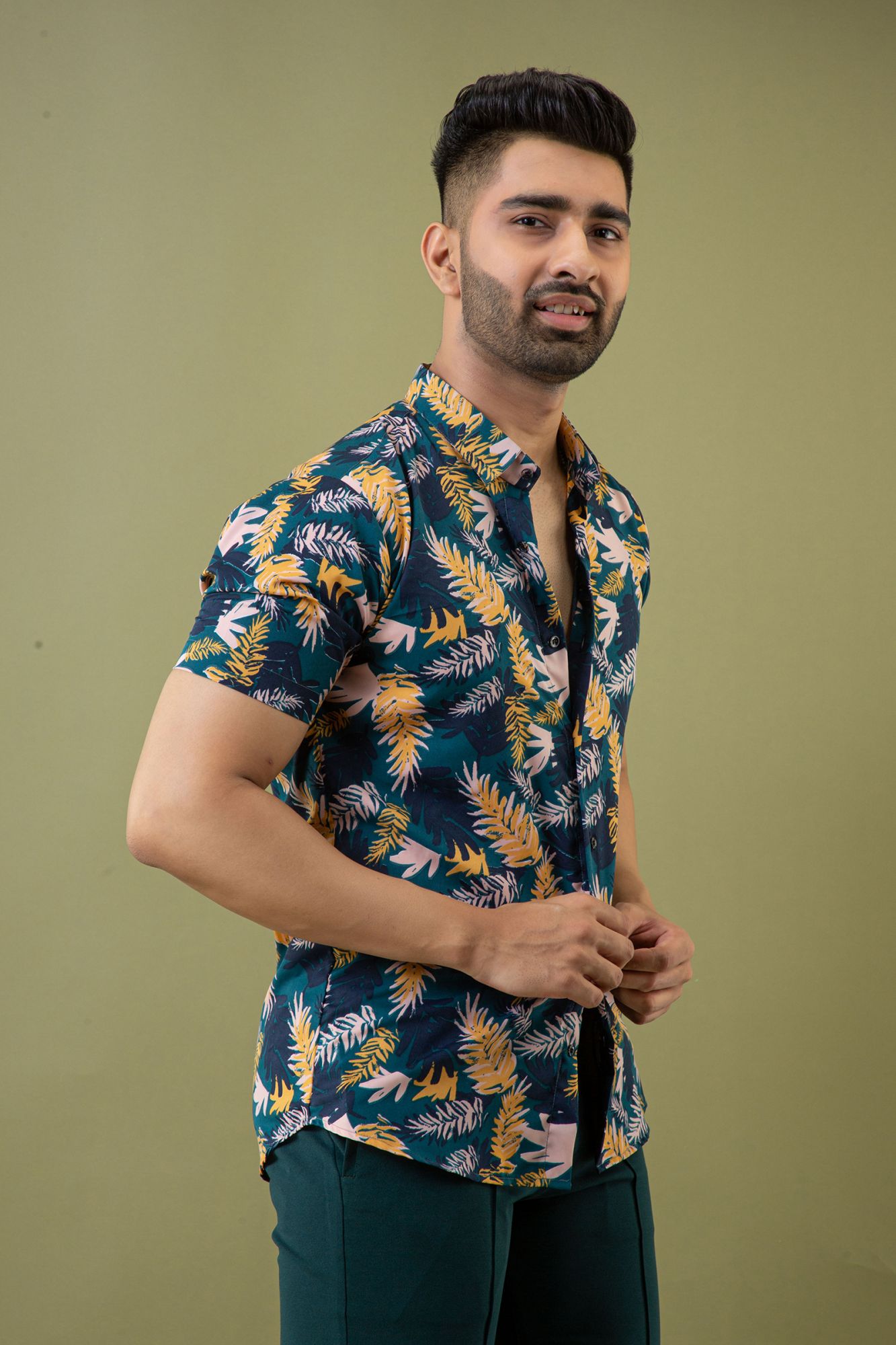 Printed Flowing Shirt
