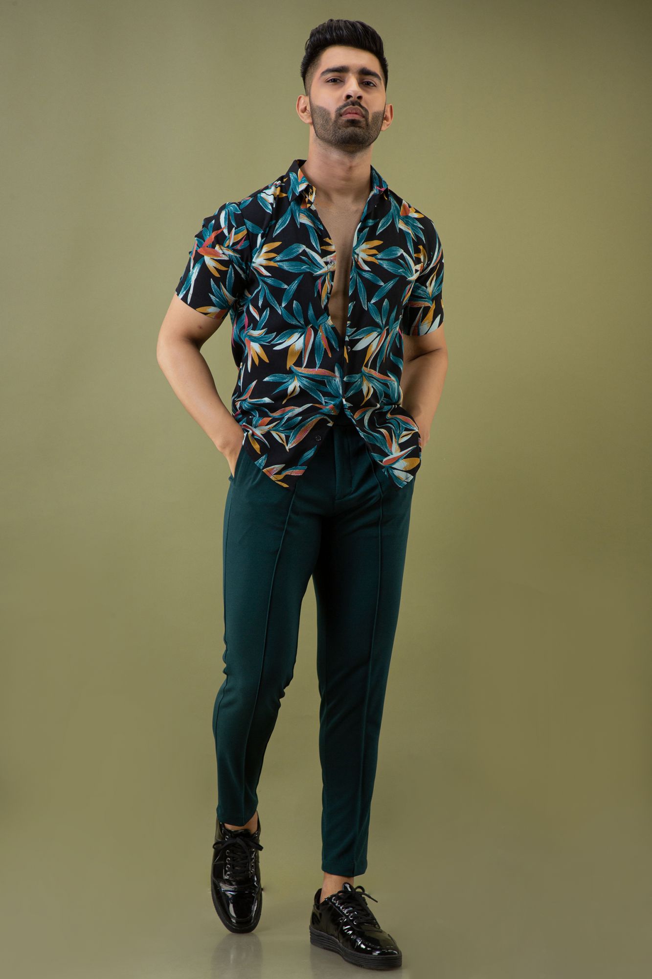 Printed Flowing Shirt