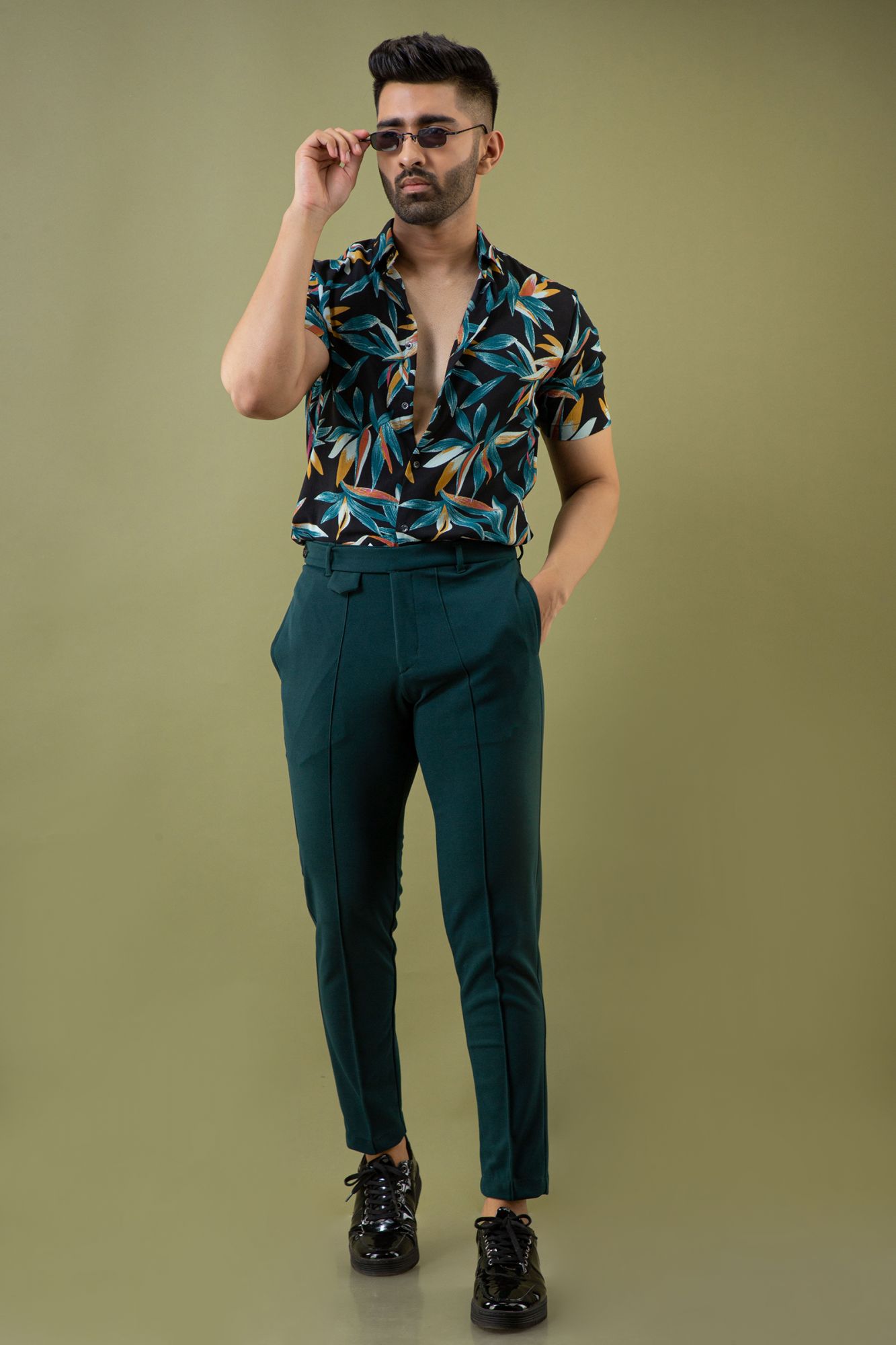 Printed Flowing Shirt