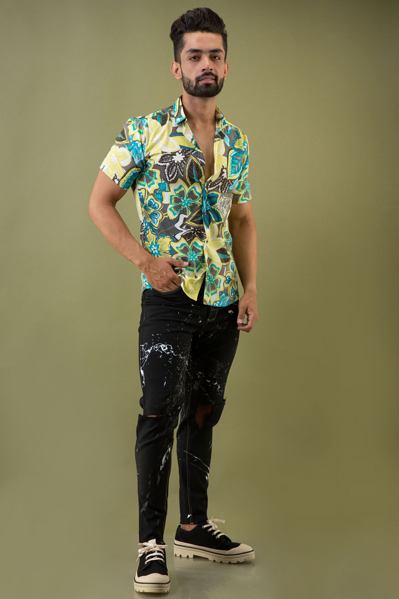 Multicolor Printed Shirt