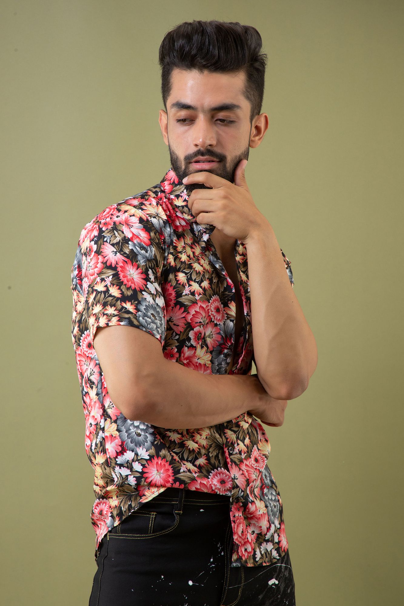 Multicolor Floral Shirt