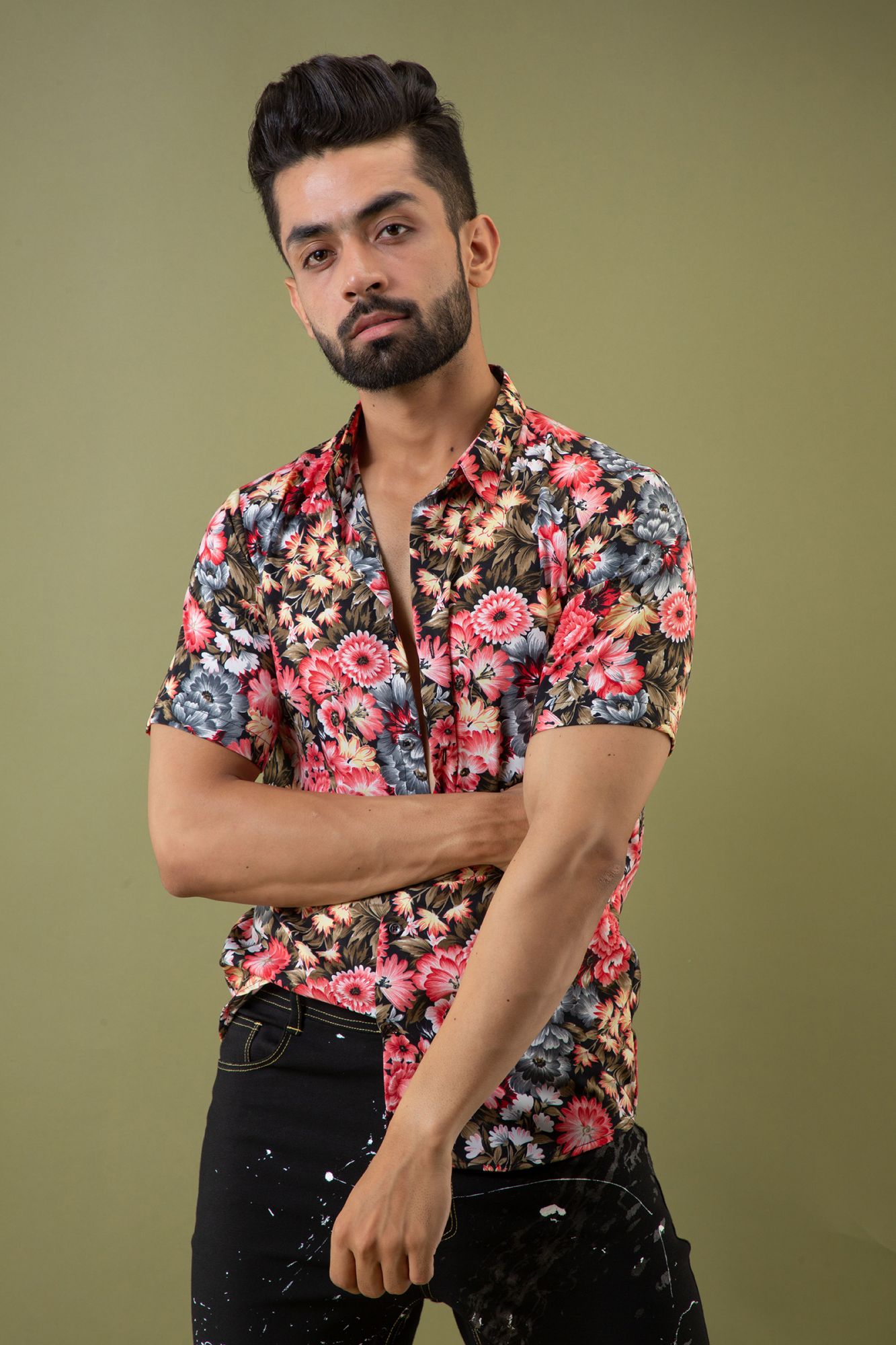 Multicolor Floral Shirt