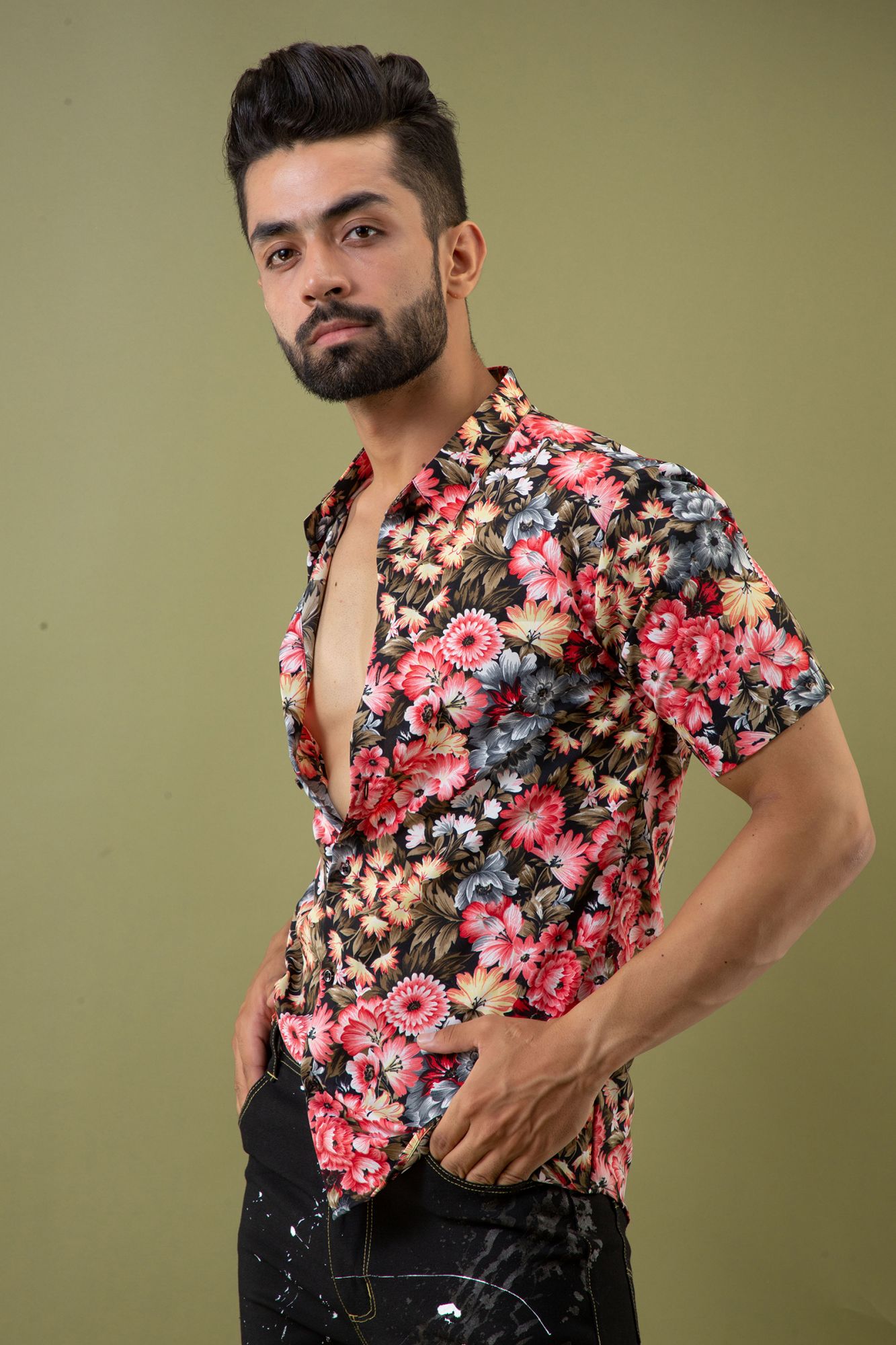Multicolor Floral Shirt