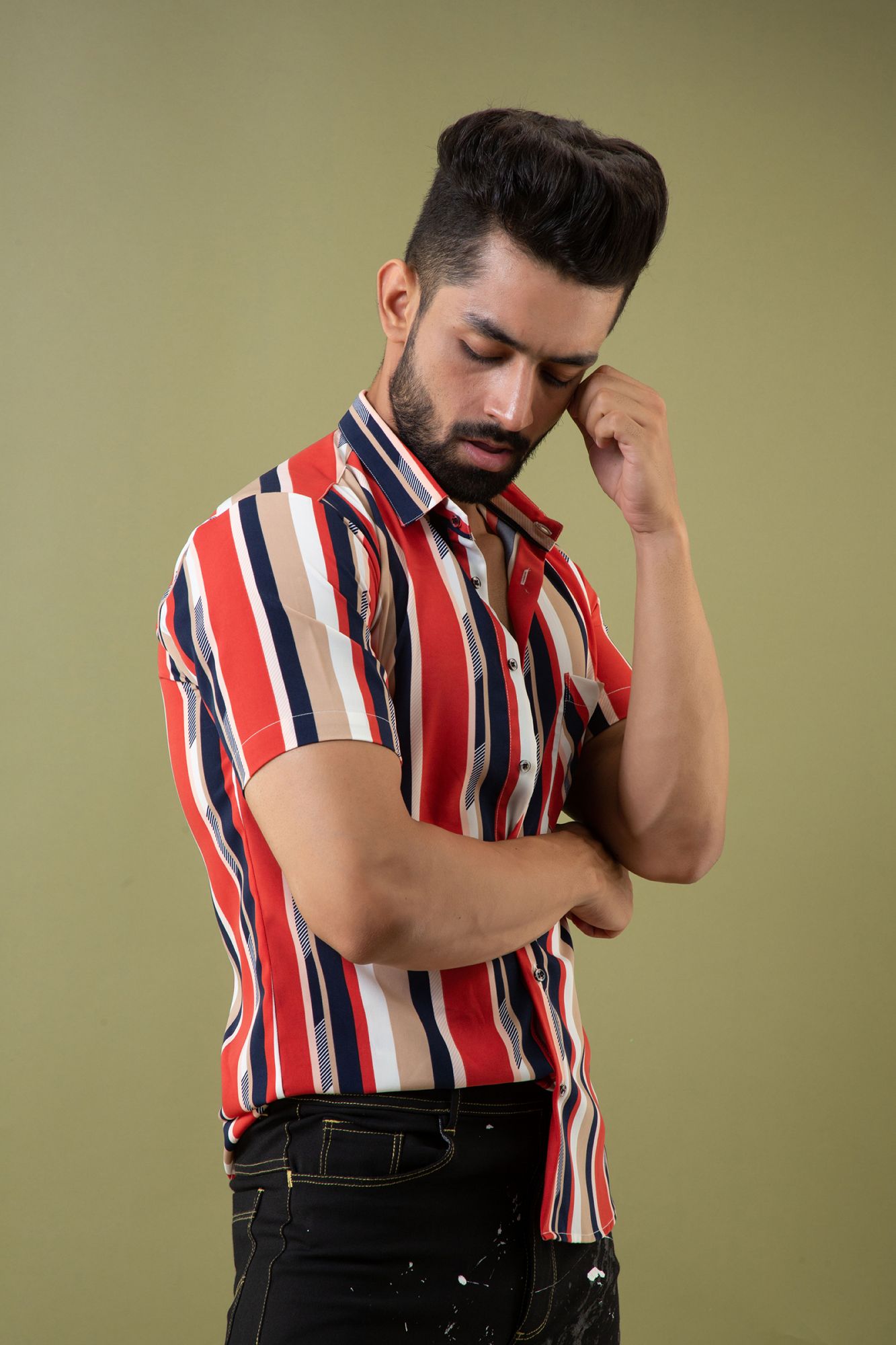 Multicolor Striped Shirt