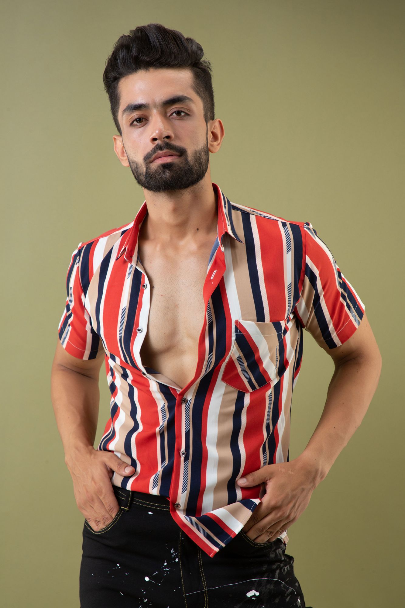 Multicolor Striped Shirt