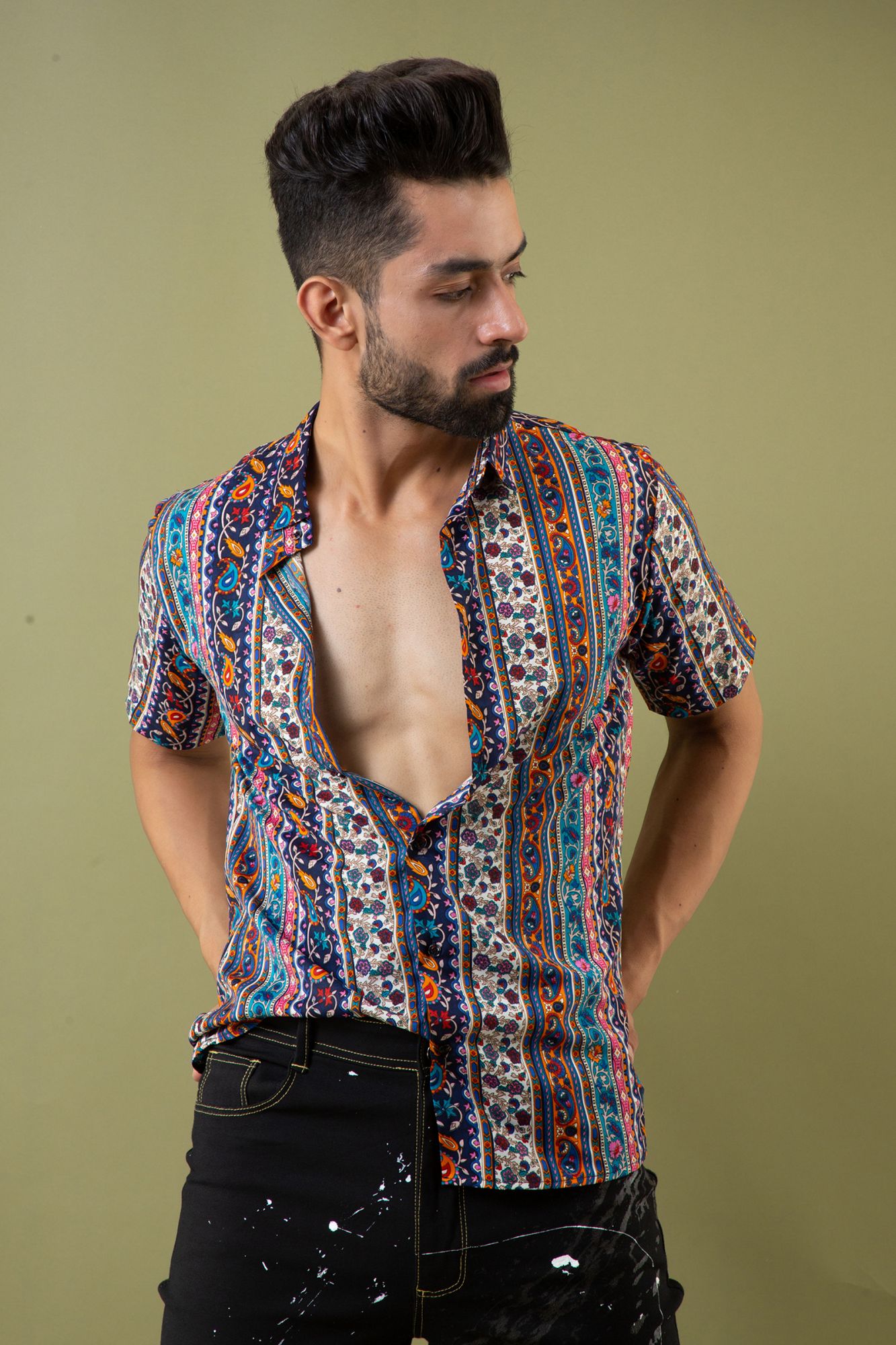 Multicolor Striped Shirt