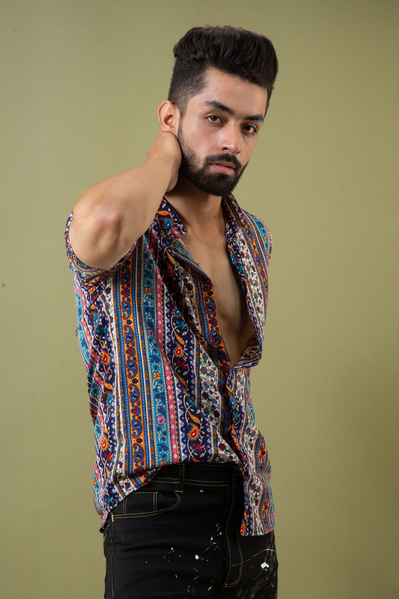 Multicolor Striped Shirt