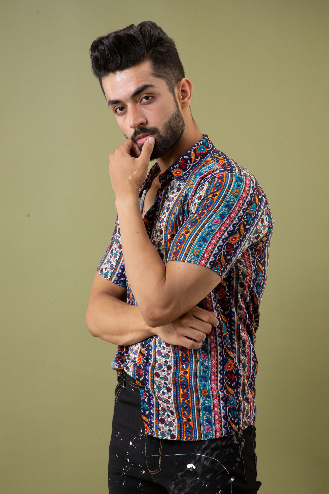 Multicolor Striped Shirt