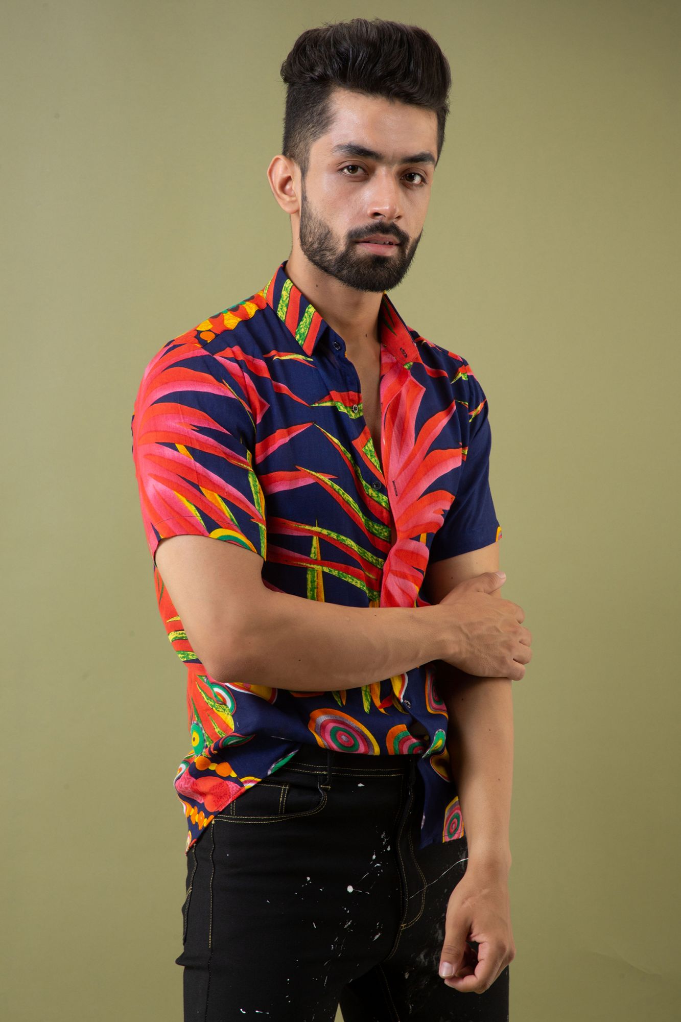 Printed Cotton Shirt