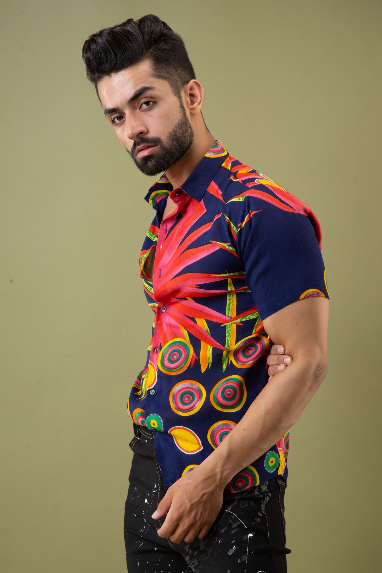 Printed Cotton Shirt