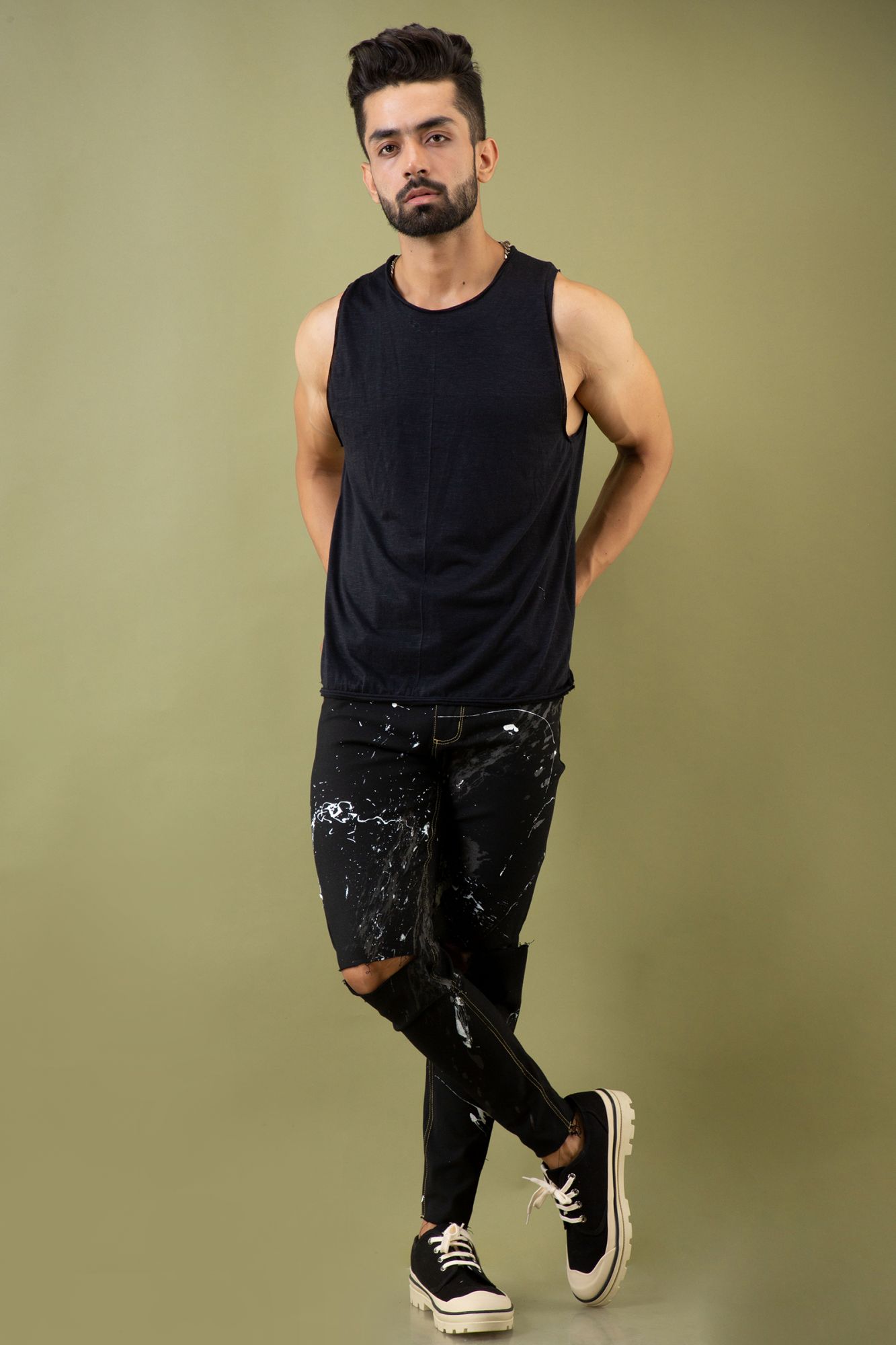 Tank Top In Dark Blue