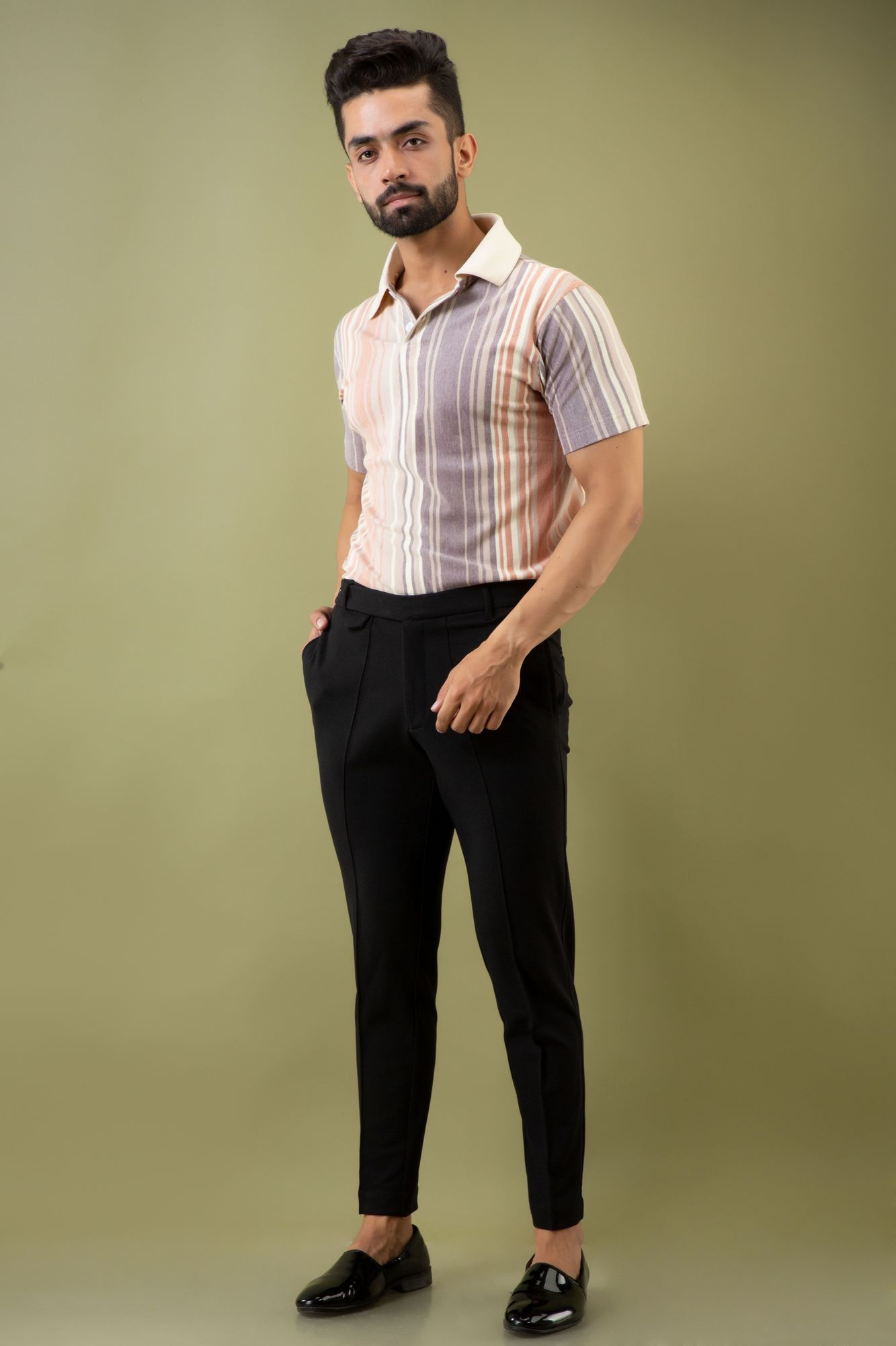 Striped Polo Tshirt