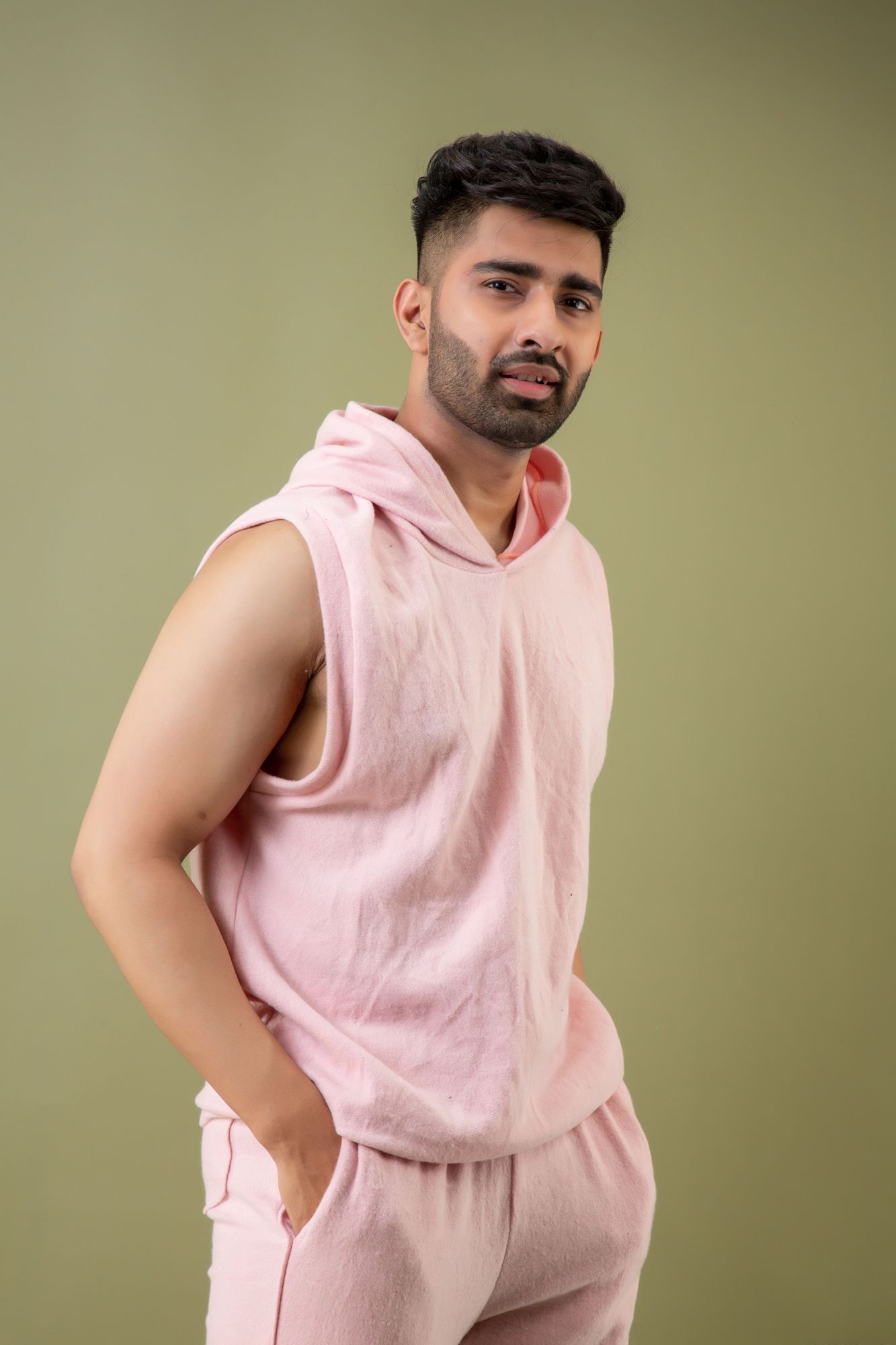 Off-Sleeve Hoodie