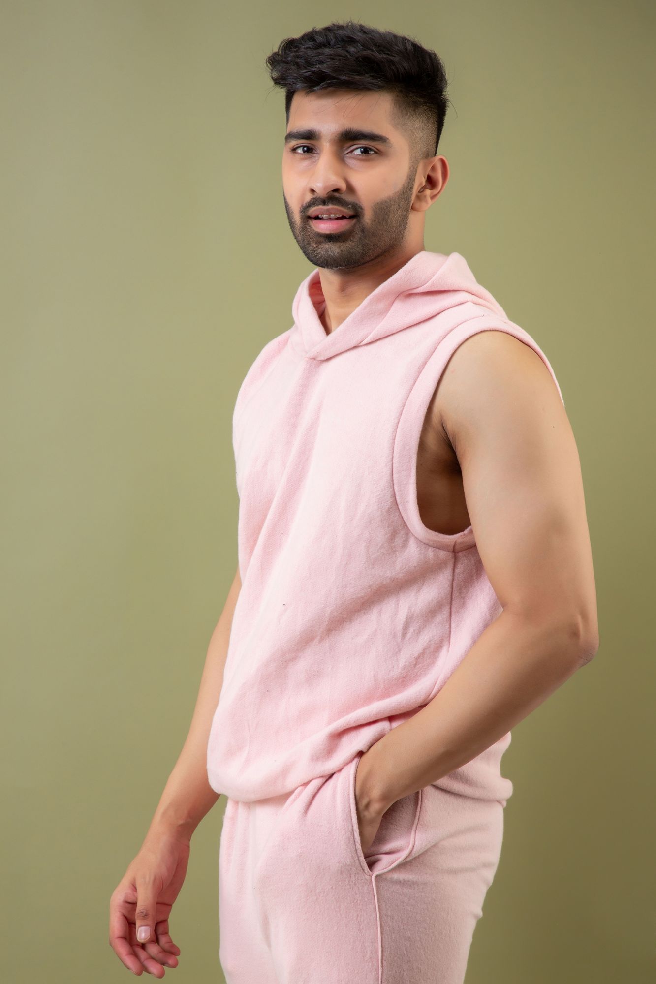 Off-Sleeve Hoodie