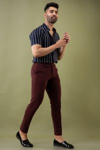 Tapered Fit Pants In Hickory