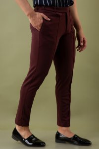 Tapered Fit Pants In Hickory