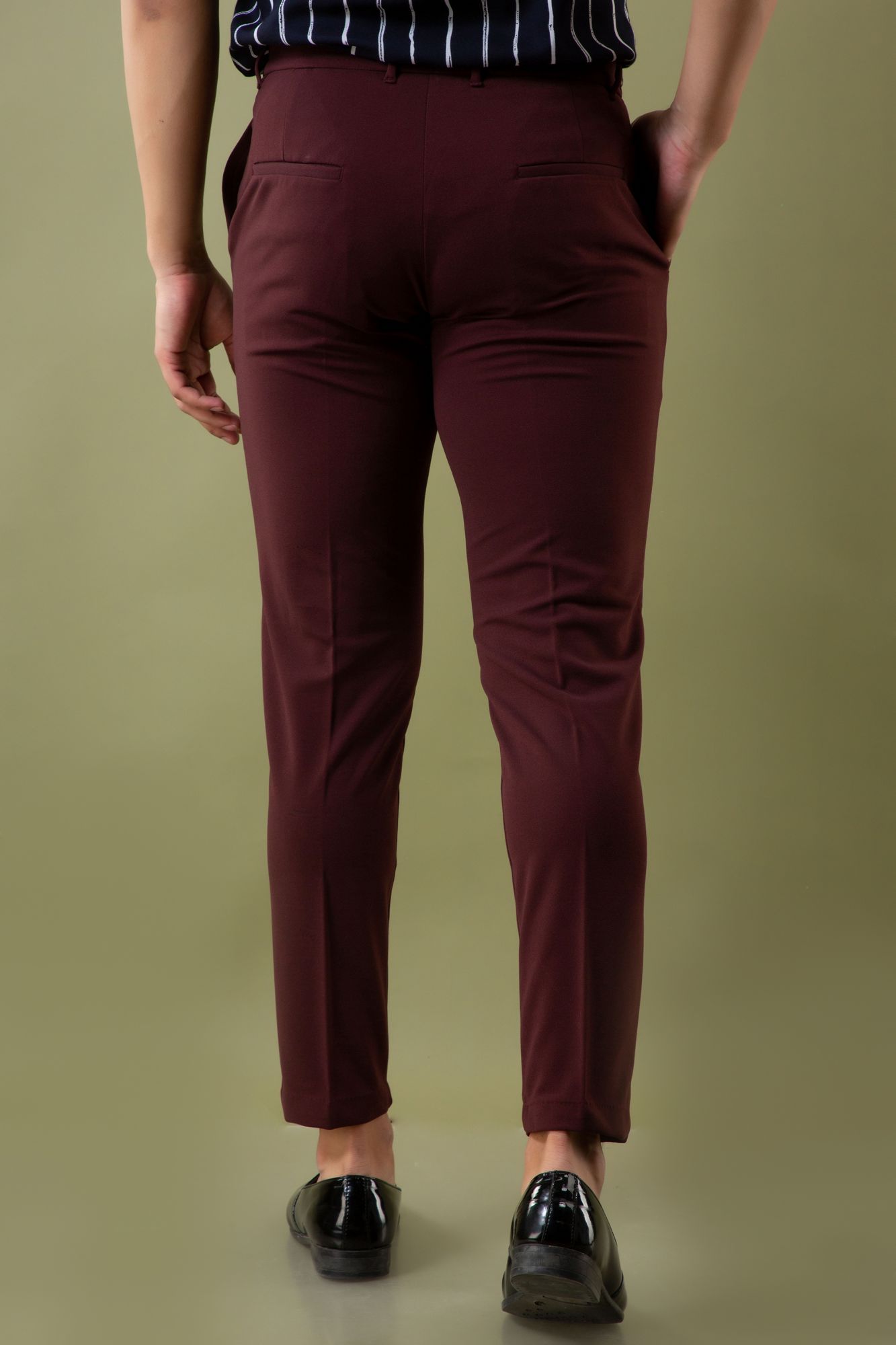 Tapered Fit Pants In Hickory