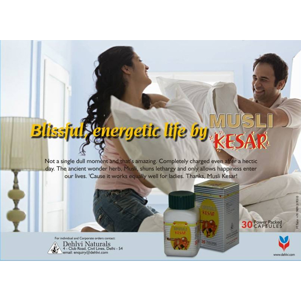 Musli Kesar Capsule Dehlvi 30caps