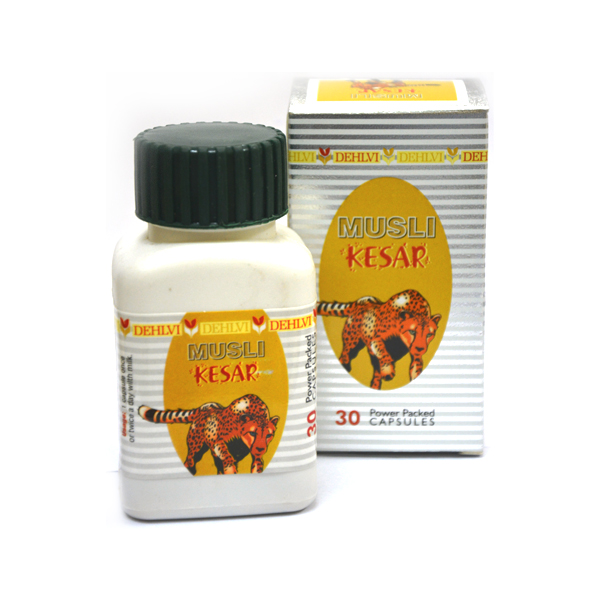 Musli Kesar Capsule Dehlvi 30caps