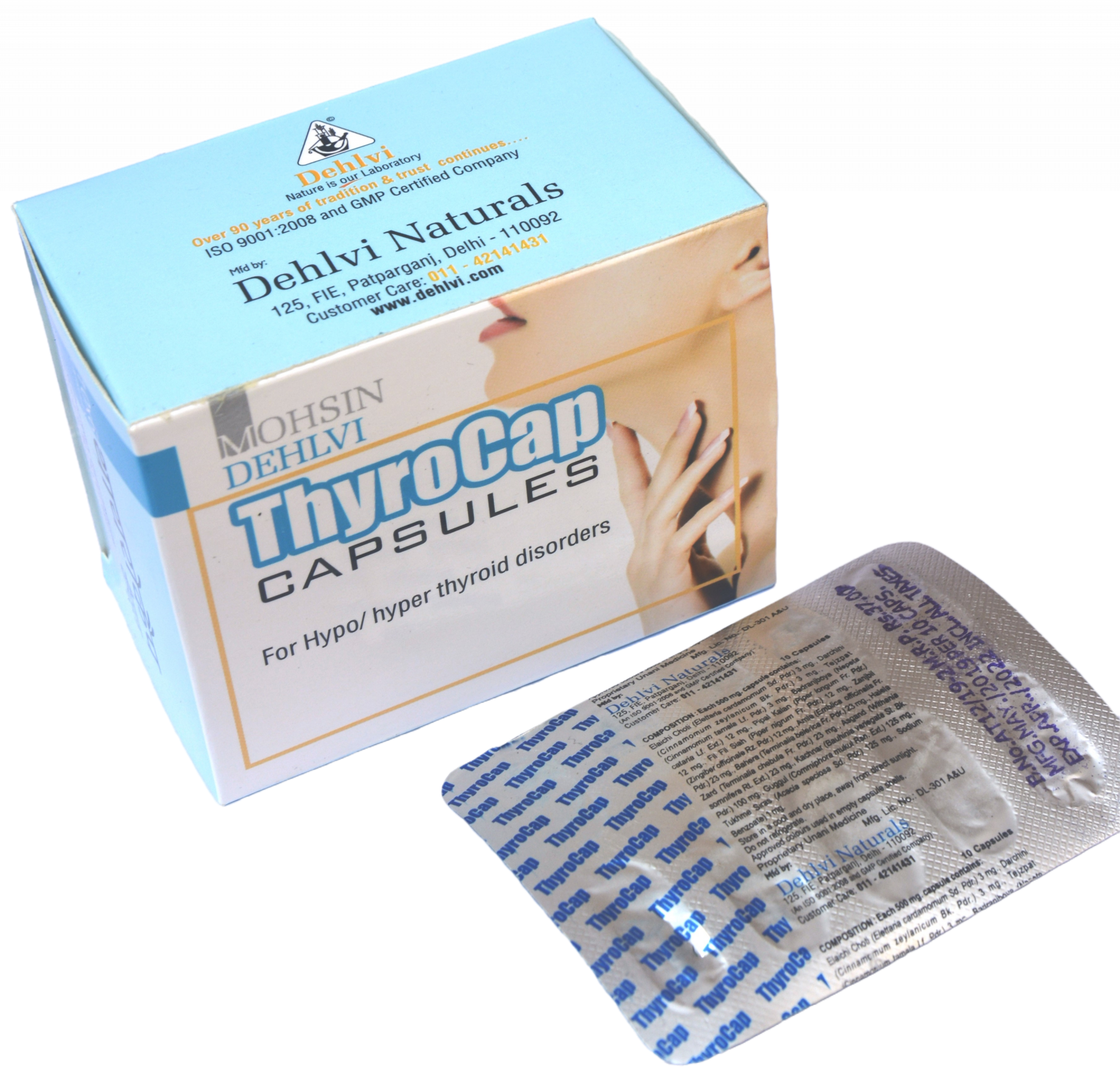 Thyrocap Capsules Dehlvi 60caps