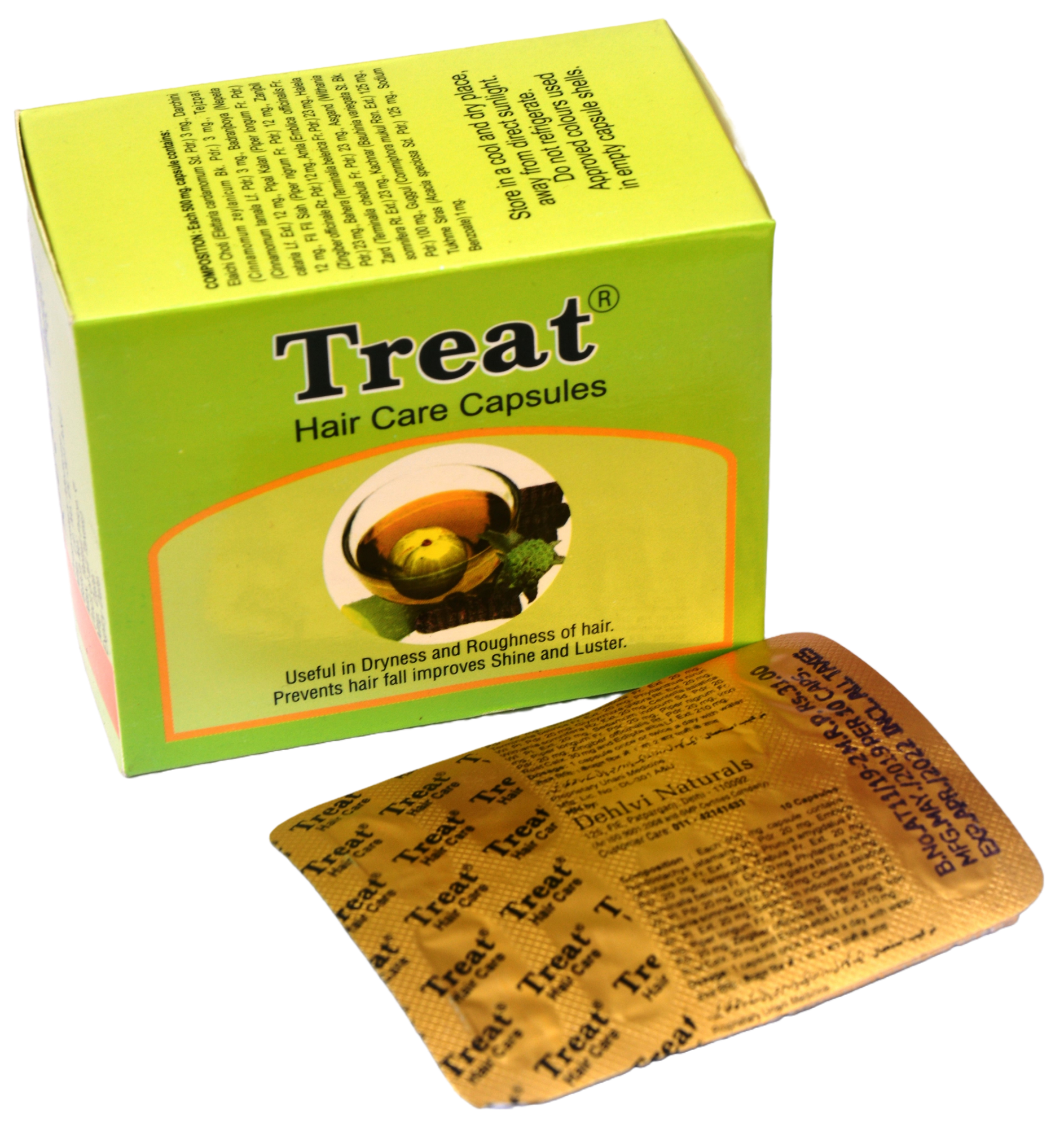 Treat Hair Care Capsules Dehlvi 60caps
