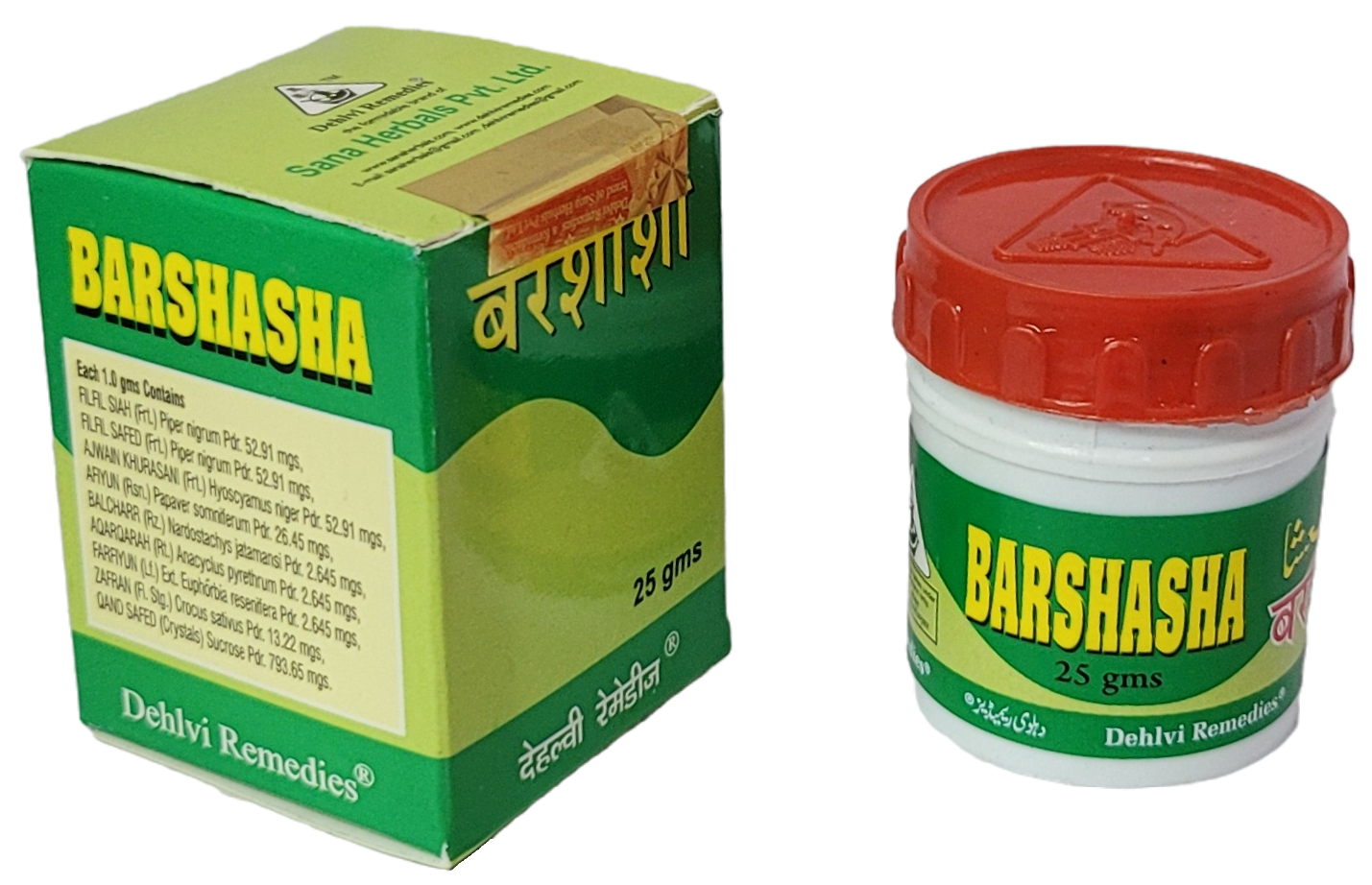 Dehlvi Remedies Barshasha 25g