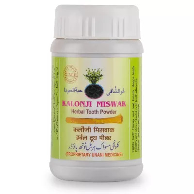 Kalonji Miswak Herbal Tooth Powder Mohammedia 100g