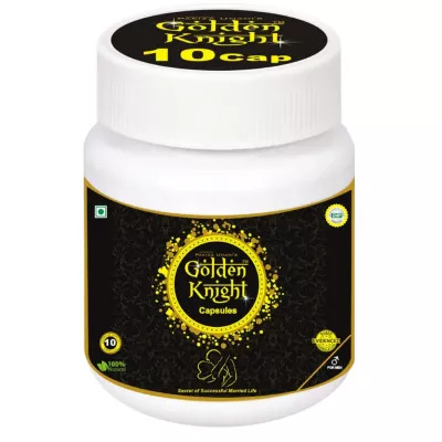 Golden Knight Capsule Pakiza Unani 10caps