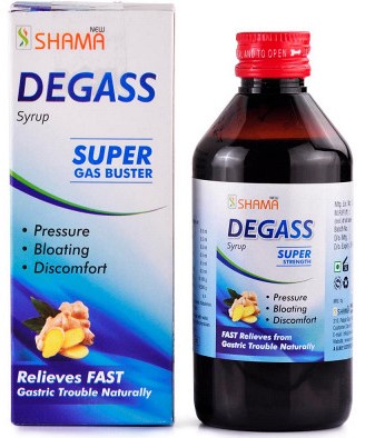 Degass Syrup New Shama 200ml