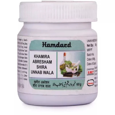 Khamira Abresham Shira Unnab Wala Hamdard 60g